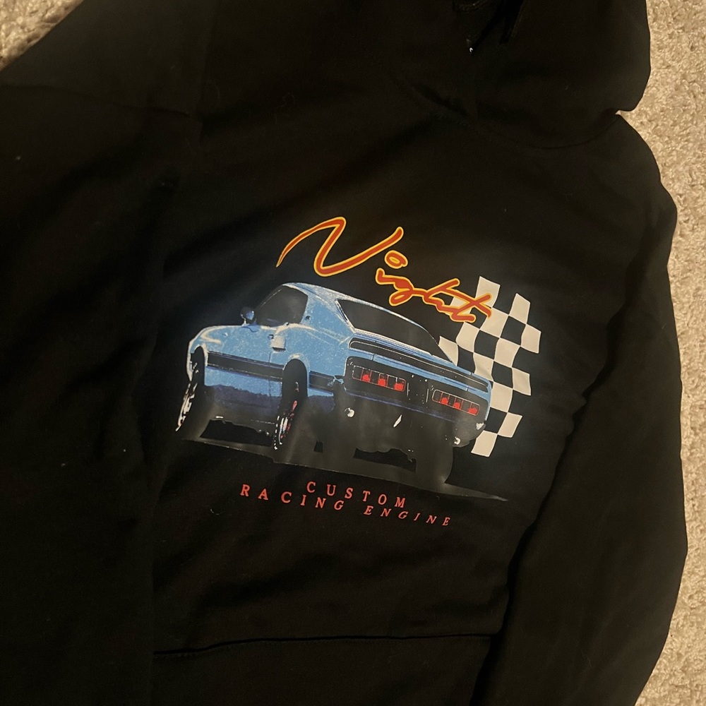 Black hoodie